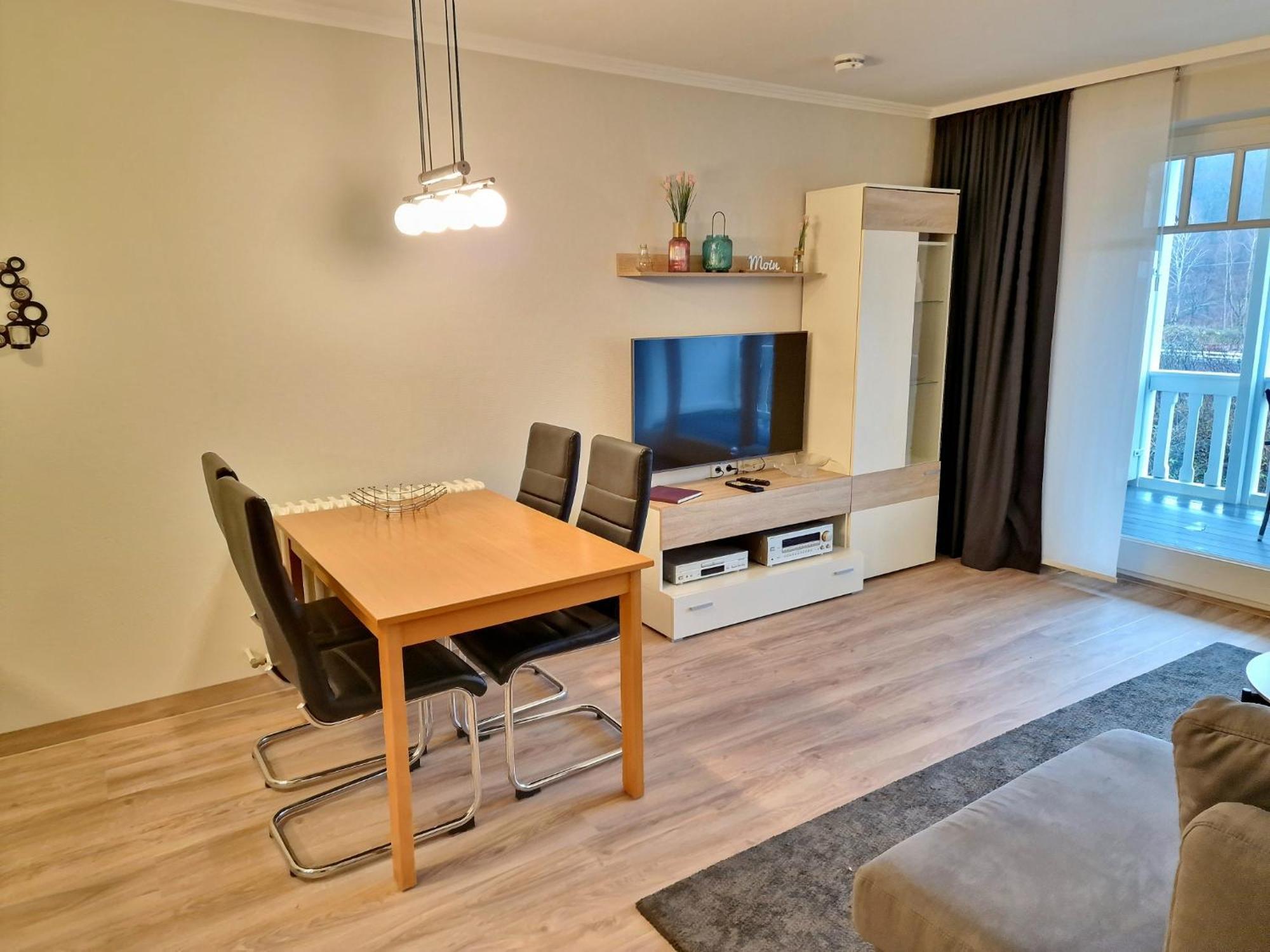 Apartment Duenenpark - Komfortplus Mit 1 Schlafzimmer Und Balkon Im Obergeschoss 290